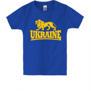 Детская футболка с надписью "Ukraine"