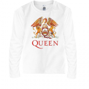 Дитячий лонгслів Queen color logo