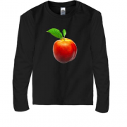Детская футболка с длинным рукавом с яблоком 2
