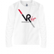 Детская футболка с длинным рукавом Virgin Racing
