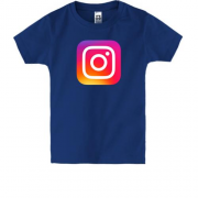 Детская футболка с логотипом Instagram
