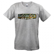 Футболка с логотипом игры Bioshock
