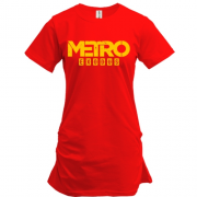 Подовжена футболка з логотипом Metro Exodus