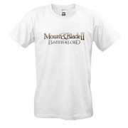 Футболка с логотипом игры Mount and Blade - Bannerlord