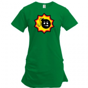 Подовжена футболка з логотипом гри Serious Sam