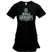 Подовжена футболка World of Warships