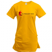 Подовжена футболка з логотипом CD Projekt Red