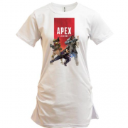 Подовжена футболка з постером гри Apex - legends