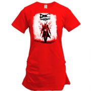 Подовжена футболка з постером гри Devil May Cry
