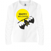 Детская футболка с длинным рукавом  "Happy halloween"