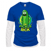 Лонгслив комби pickle Rick