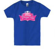 Детская футболка с надписью "Диснеевская принцесса"