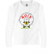 Детская футболка с длинным рукавом овечка 2015