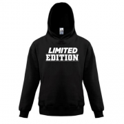 Дитяча толстовка з написом "Limited Edition"