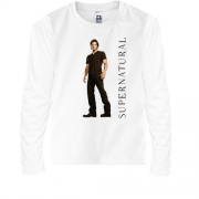 Детская футболка с длинным рукавом Supernatural - Сэм