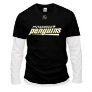 Комбінований лонгслів Pittsburgh Penguins
