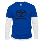 Лонгслив комби Toyota (лого)