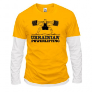 Лонгслив комби Ukranian powerlifting