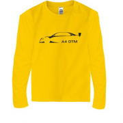 Детская футболка с длинным рукавом Audi A4 DTM