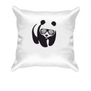 Подушка Панда в окулярах жалюзі