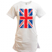 Подовжена футболка Британський прапор