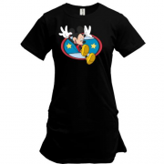 Подовжена футболка Miki Mouse