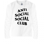Детская футболка с длинным рукавом Anti Social Social Club