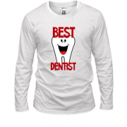 Лонгслів з написом "Кращий дантист"