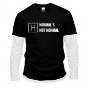 Комбінований лонгслів Normal's Not Normal
