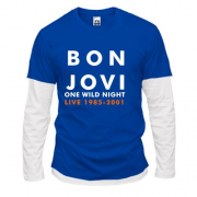 Лонгслив комби Bon Jovi 2