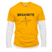 Лонгслив комби  Megadeth