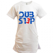 Подовжена футболка Dub step (4)