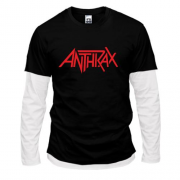 Лонгслив комби  Anthrax