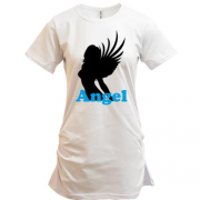 Подовжена футболка дівчина ангел