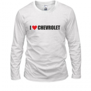 Лонгслив I love Chevrolet