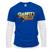 Комбінований лонгслів Gravity Falls лого