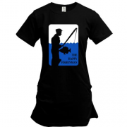 Подовжена футболка Щасливий рибалка