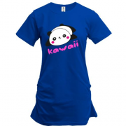 Подовжена футболка Kawaii Panda