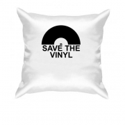 Подушка Save the vinyl