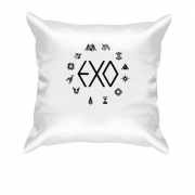 Подушка EXO с иконками