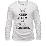Лонгслів Keep Calm and kill zombies