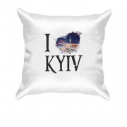 Подушка Я люблю Киев