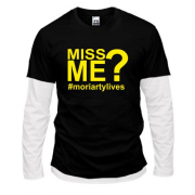 Комбинированный лонгслив Miss Me& (Morriarty)