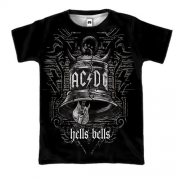 3D футболка AC/DC Hells Bells