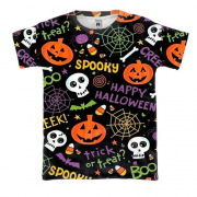 3D футболка Happy Halloween