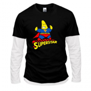 Лонгслив комби Superstar