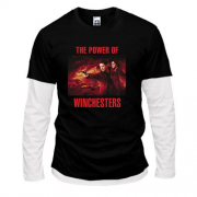 Комбінований лонгслів The power of Winchesters