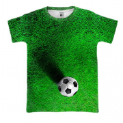 3D футболка Мяч на поле