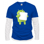 Комбінований лонгслів Android 6 Marshmallow