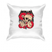 Подушка Metallica (арт череп)